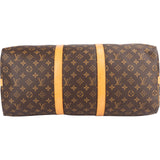 Louis Vuitton Monogram Canvas Keepall 50 Bandoulière Travel Bag