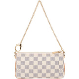Louis Vuitton Monogram Damier Azur Mini Pochette Milla Shoulder Bag