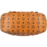 MCM Monogram Visetos Satchel Shoulder Bag