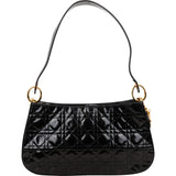 Christian Dior Patent Leather Cannage Shoulder Bag