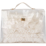 Hermès Vinyl Transparent Kelly 40 Souvenir 1997 Handbag