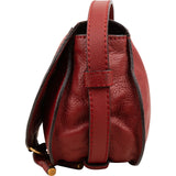 Chloé Grained Leather Mini Marcie Saddle Crossbody Bag