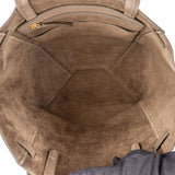Celine Taupe Grained Calfskin Phantom Cabas Shoulder Bag