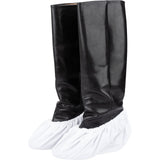 Maison Margiela Black Calf Leather Knee-High Boots (38)