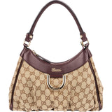 Gucci Monogram GG Canvas Abbey D-Ring Small Shoulder Bag