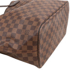 Louis Vuitton Monogram Damier Ebene Canvas Neverfull MM Shoulder Bag