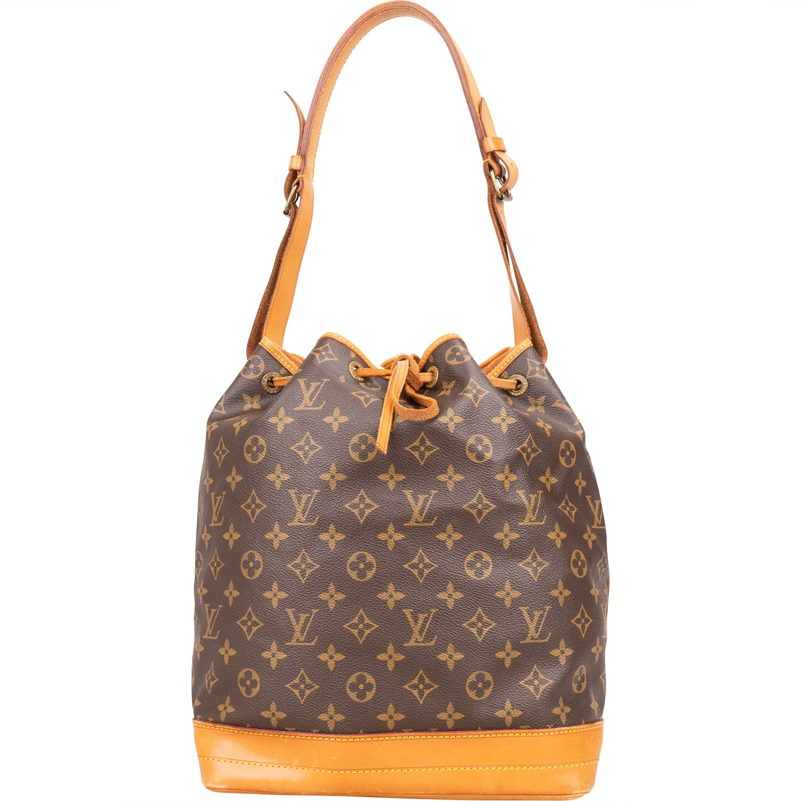 Louis Vuitton Monogram Canvas Sac Noé Grande Shoulder Bag - vintageandkickz