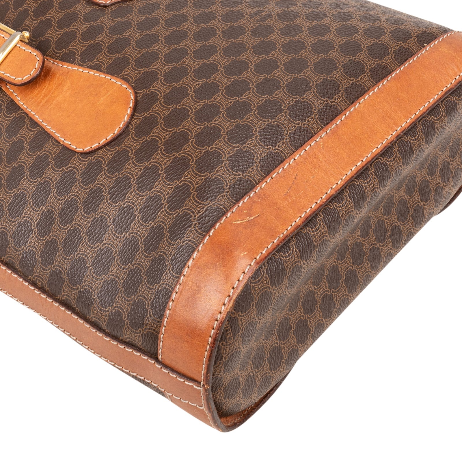 Celine Macadam Monogram Shoulder Bag - vintageandkickz