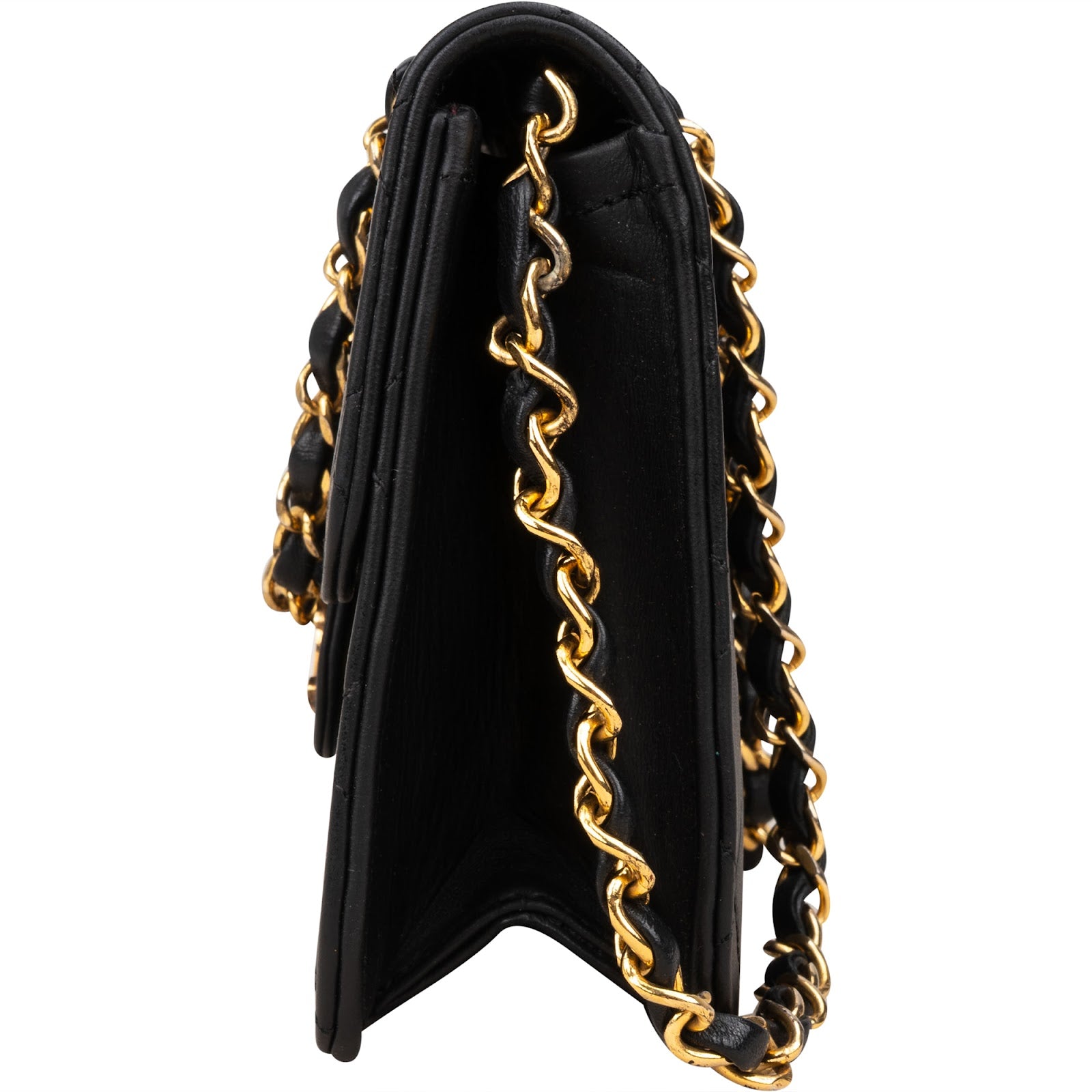 [🔄️B14 / F12] Chanel Quilted Lambskin Medium Single Flap Crossbody Bag - vintageandkickz