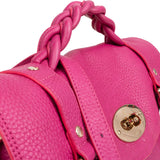 Mulberry Pebbled Leather Alexa Satchel Handbag