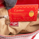 Cartier Bordeaux Patent Leather Marcello de Cartier Handbag