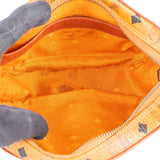 MCM Monogram Visetos Mini Boston Bag Handbag