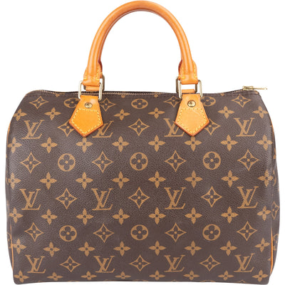 Louis Vuitton Monogram Canvas Speedy 30 Handbag