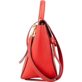 Celine Red Grained Calfskin Nano Belt Handbag