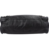 Balenciaga Black Arena Leather City Handbag