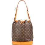 Louis Vuitton Monogram Canvas Sac Noé Grande Shoulder Bag - vintageandkickz