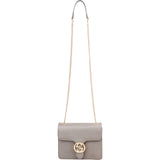 Gucci Grained Calfskin Interlocking GG Shoulder Crossbody Bag
