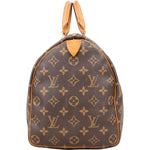 Louis Vuitton Monogram Canvas Speedy 35 Handbag - vintageandkickz
