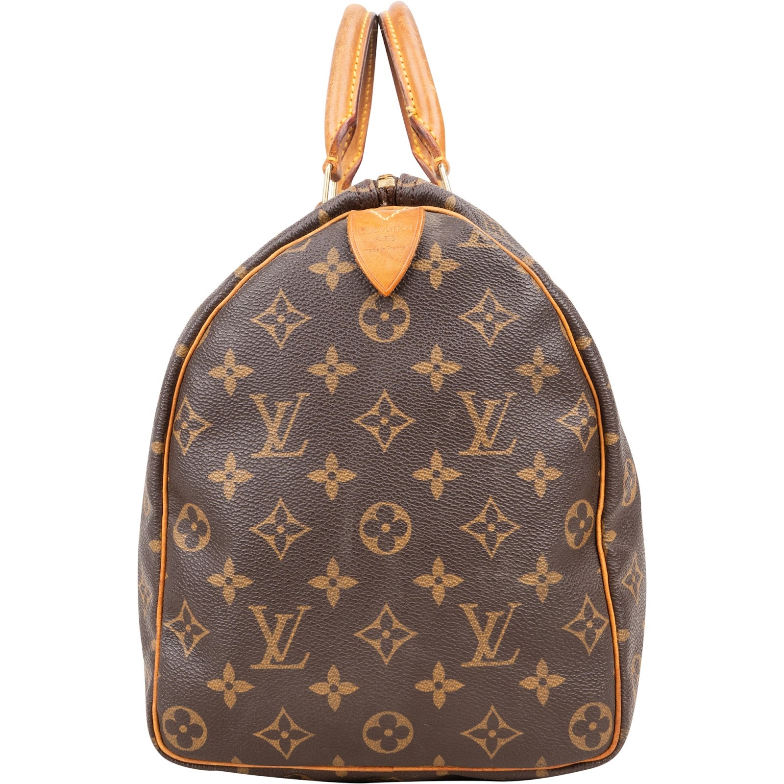 Louis Vuitton Monogram Canvas Speedy 35 Handbag - vintageandkickz