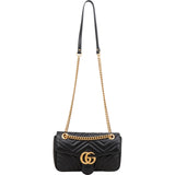 Gucci Chevron Leather GG Marmont Camera Crossbody Bag