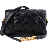 Chanel Quilted Lambskin CC Chain Flap Crossbody Bag