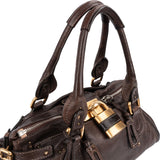 Chloé Pebbled Leather Paddington Handbag