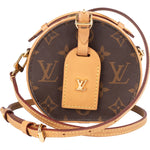 Louis Vuitton Monogram Canvas Boite Chapeau Souple Mini Crossbody Bag xx leder angemalt? - vintageandkickz