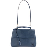 Louis Vuitton Blue Epi Leather Cluny MM Handbag
