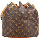 Louis Vuitton Monogram Canvas Sac Noé Petit Shoulder Bag