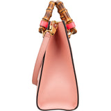 Gucci Pink Leather Diana Handbag