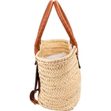 Chloé Marcie Basket Raffia Shoulder Bag