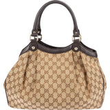 Gucci Monogram GG Canvas Sukey Hobo Handbag
