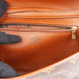 Louis Vuitton Monogram Canvas Pochette Bordeaux Crossbody Bag
