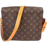 Louis Vuitton Monogram Canvas Cartouchiere GM Crossbody Bag