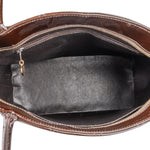 Chanel Quilted Patent Leather CC Medallion Handbag - vintageandkickz