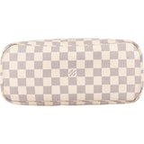 [🔄️B08 / F26] Louis Vuitton Monogram Damier Azur Canvas Neverfull MM Shoulder Bag - vintageandkickz