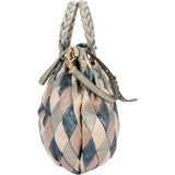 Miu Miu Quilted Vitello Lux Leather Multicolor Patch Handbag