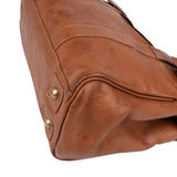 Mulberry Grained Brown Leather Bayswater Handbag