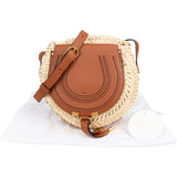 Chloé Raffia Marcie Basket Crossbody Bag