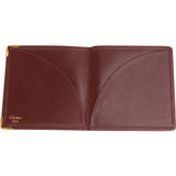 Must de Cartier Bordeaux Leather Billets Wallet