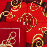 Hermès Shan Merry Lift Profilé Silk 90 Scarf Tuch