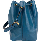 Louis Vuitton Blue Epi Leather Sac Noé Petit Shoulder Bag