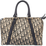 [🔄️B23 / F55] Christian Dior Monogram Trotter Canvas Boston Bag Handbag - vintageandkickz