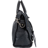 Balenciaga Dark Blue Leather City Handbag