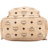 MCM Monogram Visetos Stark Side Studs Small Backpack