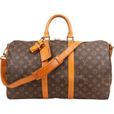 Louis Vuitton Monogram Canvas Keepall 45 Bandoulière Travel Bag