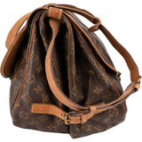 Louis Vuitton Monogram Canvas Saumur 35 Crossbody Bag