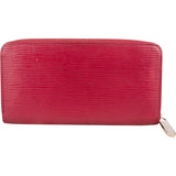 Louis Vuitton Fuchsia Epi Leather Zippy Wallet