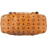 MCM Monogram Visetos Satchel Tote Shoulder Bag