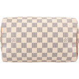 Louis Vuitton Monogram Damier Azur Canvas Speedy 25 Handbag